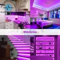 1 Meter DC 12V Purple Neon Flexible Strip Light Rope Light Waterproof For Indoor Outdoor Decoration In Pakistan. 