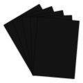 Black Card A/4 Size 155 Gram For Sketching, Wedding Card, Business Card, Mounting Card Etc (50 sheet Pkt). 