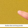 A4 Glitter Stickers 10 Sheets - Self-Adhesive Glitter Pack of 10 Colours Art Supplies for Craft Scrapbooking Decoupage 2129.7cm (Gold Colors). 