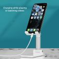 Mobile Phone Stand Foldable & Adjustable Height , Universal Mobile Stand Flexible Mobile Holder Premier Quality Product Flexible Stand  Pocket Size Easy to Carry Compatible with all size Mobiles. 