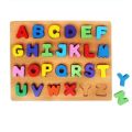Alphabets Wooden Puzzles For Kids - Educational Toys For Kids - Preschool Learning Toys For Kids - Alphabets ABC Wooden Toys For Kids - Puzzle For Boys And Girls. 