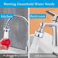 Sink Water Filter Faucet, Faucet Filter,360° Rotating Faucet Filters Purifier Tap Filtration for Home Bathroom & Kitchen. 