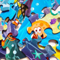 48 Pcs Jumbo Jigsaw Puzzles For Kids Under Water World Floor Puzzle For Teenagers Fun and Challenging Family Game (Under Water World, Sea Animal). 