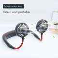 Hands-Free Neck Fan with Dual Cooling & Adjustable Speeds (USB Rechargeable) - Wearable Portable Double Fans Headphone Shape,3 Speed Adjustable Mini Fan for Gym Sport Climbing Indoor Outdoor. 