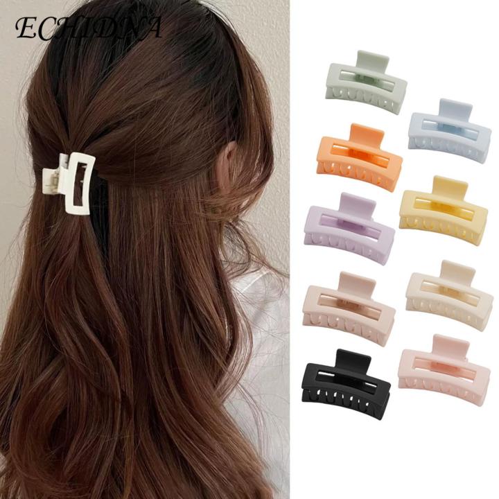 ECHIDNA Hair Clip Anti-slip Hair Claw for Women Lightweight Strong Grip Hair Styling Tool in Solid Colors Perfect for Small Hair Organization Decorative Hair Grip