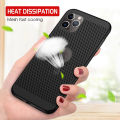 Cooling Phone Case For iPhone 11 Pro 13 Pro Max 12 Mini Heat Dissipation Cases For iPhone 11pro 12 Pro Max Soft Silicone Covers. 