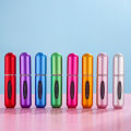 5ml Traveling Perfume Atomizer | Portable Liquid Container for Cosmetics | Mini Metal Aluminum Pump Spray | Empty Bottle Refillable. 