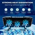 F2 PLUS COOLCOLD GAMING COOLER 3 BIG FANS COOLING PAD. 