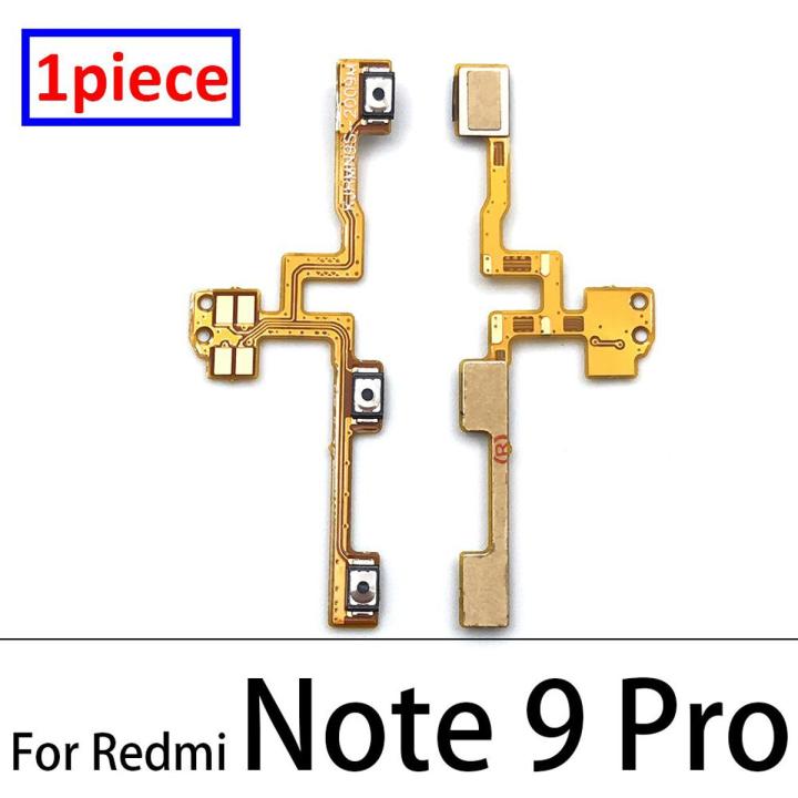 2Pcs Power Switch Button Volume Key Button Flex Cable For Xiaomi Redmi 8 8A 9 9A Note 8 8T 9 9S Mi 10 lite Note 10 Pro 10T Lite