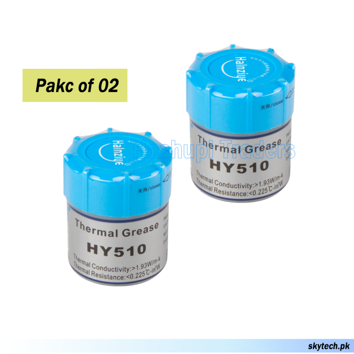 HY510 Bottled Silicone Grease  CPU Thermal Paste Heat Dissipation Silicone Paste Thermal Conductive Grease Paste