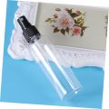 120ML Empty Plastic Spray Bottles Refillable & Reusable Bottles for Essential Oils, Perfumes, Cleaning Product. Transparent Plastic Portable Spray Bottles / Makeup Bottle Black Spray. 