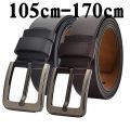 Plus Size 170 160 150 140 130cm Men High Quality Genuine Leather Belt Luxury Designer Belts Men Cowskin Fashion Strap Male Jeans. 