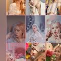 Rosé - BlackPink Decorative Stickers (UNCUT) for Journal Scrapbook Phone Cover. 