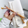 Round Frame Eyeglasses Vintage Wood Grain Legs Anti-Blue Light Optical Glasses Women Men Casual Fashion Spectacles. 