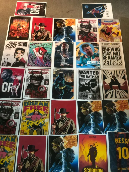 All%20Minecraft%20game%20aesthetic%20A4%20size%20vinyl%20sticker%20posters%20and%20A4%20size%20black%20border%20frame%20-%20Image%204