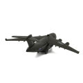 1/32 C17 Transport Plane Pull Back Music LED Model Table Decor Kids Toy Gift. 