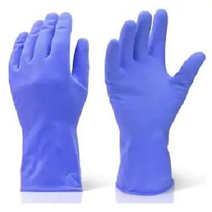 Kitchen Cleaning Rubber Hand Gloves Washing Toilet Cleaning household durable Daraz.pk
