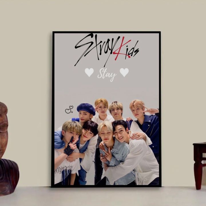 Stray Kids Photo Frame STAY Group for Boys and Girls Fans Room Decoration
