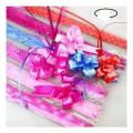 Pack of Six Pull Flower Ribbon For Gift Wrap 8 inch Length - 6 Pcs Ribbon Pull Flower Gift Wrapping Flower. 