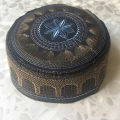Traditional Kufi Cap Comfortable Fit Topi Design Egyptian Style Arabic Hat Various Sizes Men'S Accessory Kufi Topi Hat for. 