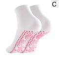 1 Pair Magnetic Tourmaline Lymphvity Slimming Health Sock Tourmaline Socks Slimming Health Sock Winter Warm Self-Heating Socks. 