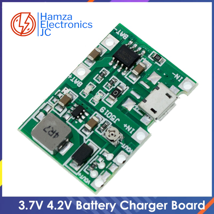 TP4056%20Lithium%20Ion%20Battery%20Charger%20With%20DC%20To%20DC%20Step%20Up%20Boost%20Converter%20Module%20-%20Image%204