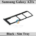 Samsung Galaxy A21s SIM Tray Sim Jacket Sim Slot Sim Door For Samsung Galaxy A21s - Black. 