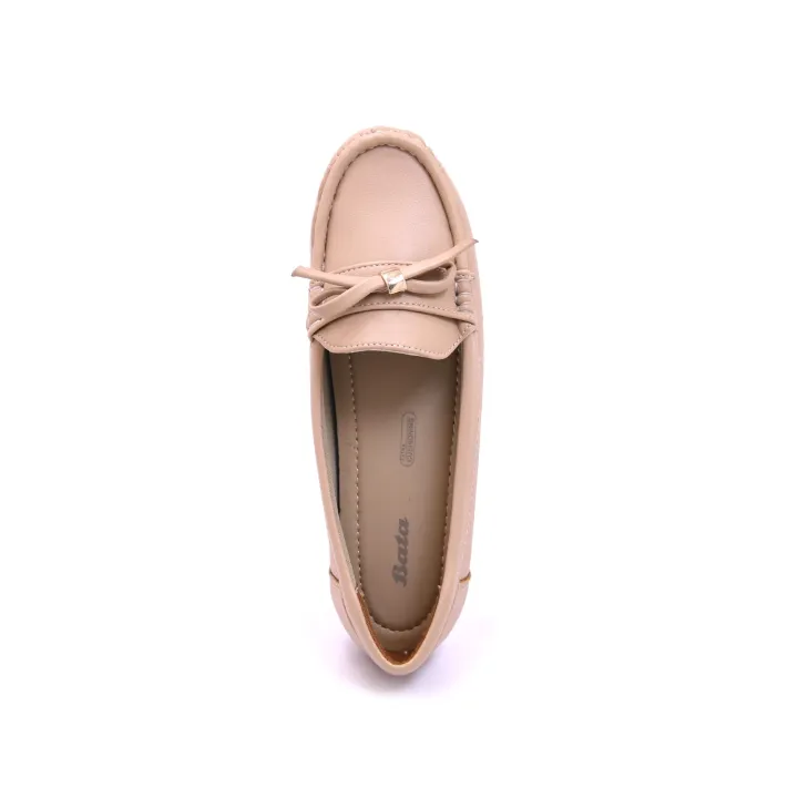 Bata%20Beige%20Loafers%20For%20Women%20-%20Image%203