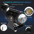 1 peace Universal Spot Light For Bike, Car, Jeep Projector Lens Waterproof Auxiliary Led Fog Lamp German Technology. 