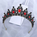 2023 new wedding hair tiara Crystal Bridal Tiara crown silver color diadm veil tiaras wedding hair headpieces head jewelry gift. 