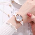 Cute Simple Leather Strap Watch for Girls Stylish Girls Watch. 