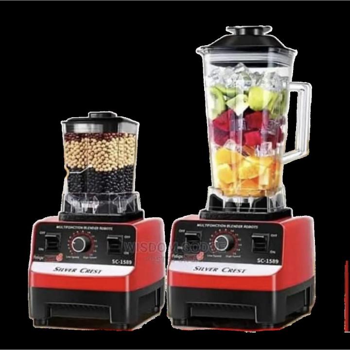 SC-1589 Silver Crest Heavy Duty Blender 2 in 1 Power full