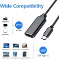 USB C to HDMI Adapter, Type C to HDMI 4K Adapter (Thunderbolt 3 Compatible) for MacBook Pro 2018/2017, iPad Pro 2018, Samsung Note 9/S9, S10, Huawei Mate 20/P20 and More (Black) a255 b hdmiii. 