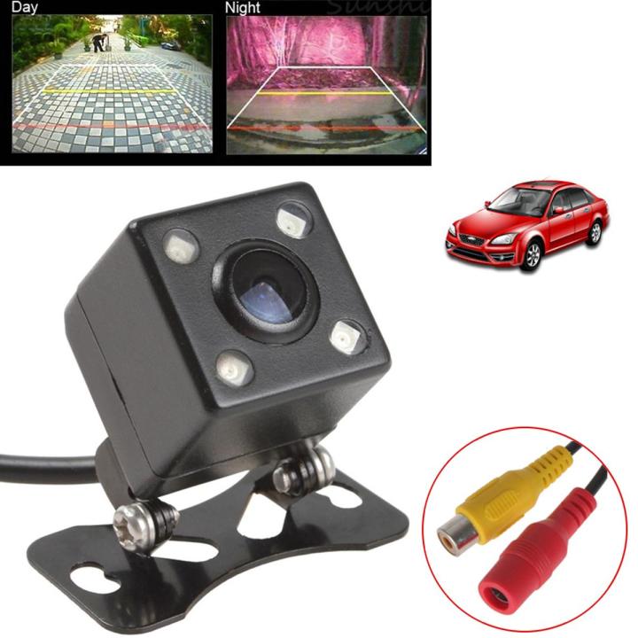 Ultra High Definition Car Camera with 4 LED / 8 LED - Night Vision - Wide Angle - Water Proof