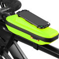 Cycling Bag Large Capacity Portable Waterproof Rotatable Bicycle Phone Bag. 