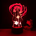 Naruto Uchiha Obito 7-color Variable Light 3d Remote Control Desk Lamp Anime Decor Bedroom Decor Room Decoration Lights. 