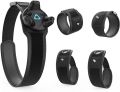 AMVR 5 Pcs VR Tracker Straps Accessories for HTC Vive 3.0, Adjustable Full Body Tracking Belts VR Hand/Foot Band Strap(1 Tracker Belt + 2 Palm Rings + 2 Foot Strings, Vive Tracker NOT Included). 