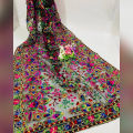 Dupatta Bazaar Woman's Fancy Embroidered Woven Organza Silk dupatta. 