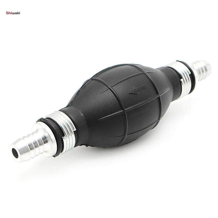 Rubber Aluminum Fuel Line Pump Primer Bulb Hand Primer Gas Petrol Pumps PICK