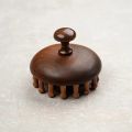 1pcs Rosewood Scalp Massager Handheld Relaxation Tool with Ergonomic Handle for Full Body Massage, Wooden Fatigue Relief Comb wi. 