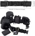 SOOJET Camera Waist Belt Multifunctional Adjustable Outdoors Utility Photography Camera Belt. 