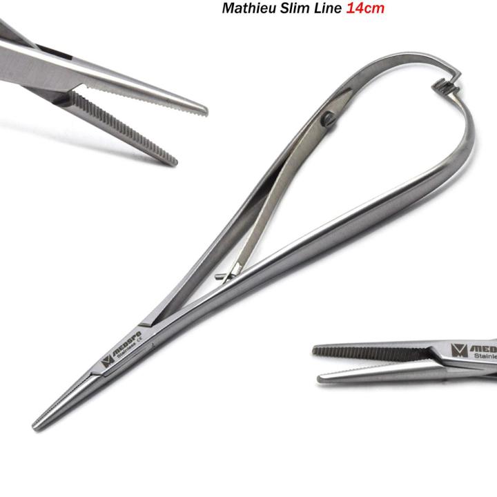 Premium Quality Dental Surgical Mathieu Needle Holder Orthodontic Slim Ligature Pliers