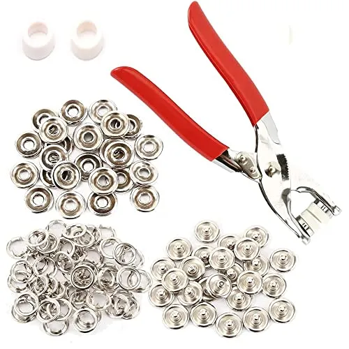 High Quality Pliers Button Press Tool Set: Includes 25 High-Quality ...
