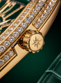 Premium Rhinestone Tonneau Watch for Men – Iced-Out Luxury Analog Timepiece with Embossed Leather Strap | Statement Formal Wristwatch for Parties, Weddings & Special Events – Best Birthday Gift for Husband, Father. 