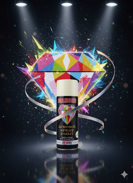 Diamond Spray Paint , Sorex Spray Paint, Spray, Spray Bottle, Spray for bike, 300 gram, 250ml