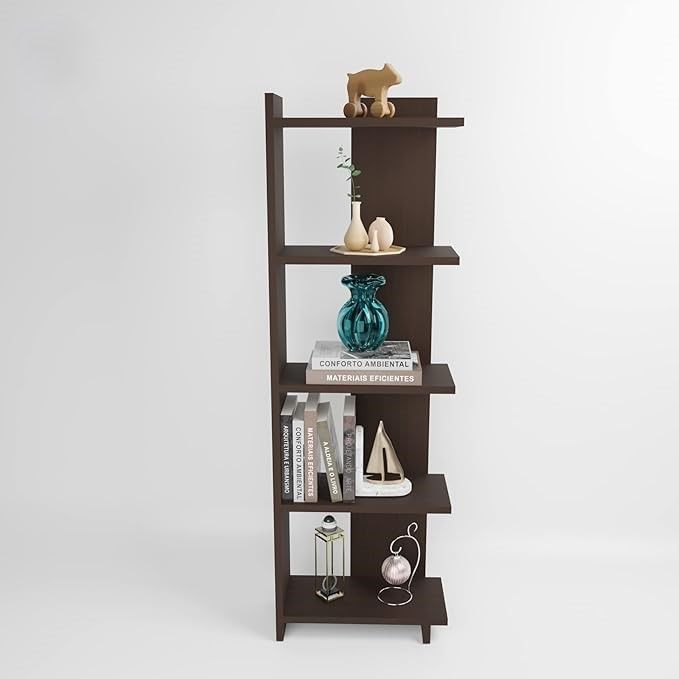 DIY 5-Tier Multipurpose Open Book Rack Book Shlef Bookcase Storage ...