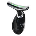 3-in-1 Rechargeable Face and Neck Massager with Red Light Therapy and Microcurrent for Skin Lifting and Anti-Wrinkle Care | Random Color. 