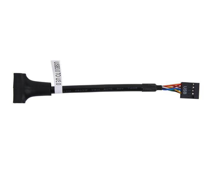 19 Pin USB3.0 Male to 9 Pin USB2.0 Female Motherboard Cable Adapter Converter