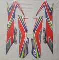 Tanki Tapa Sticker 2018 Model Honda 70  ( COMPLETE SET ). 