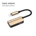 ANOKA Lightning to 3.5mm 2 in 1 Earphone Audio Adapter For iPhone Charger Cable Mobile Phone Aux Dual Jack Splitter Headphone & Fast Charging Connector Converter. 